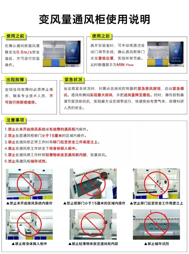 變風(fēng)量通風(fēng)柜使用說(shuō)明